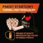 Pakiet startowy turniej indywidualny z kręglami fińskimi