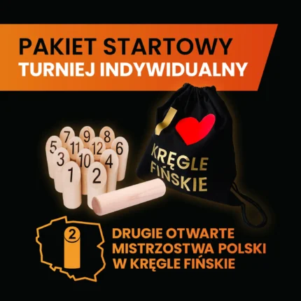 Pakiet startowy turniej indywidualny z kręglami fińskimi